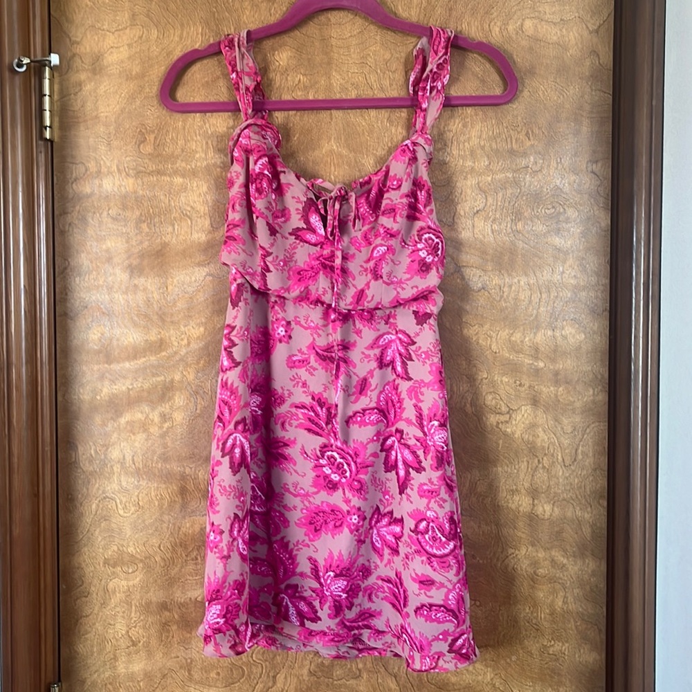 Sundae muse floral print dress size 6